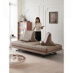 シンプルモダンソファー | パイン材・綿麻・スチール製 | 快適なリビング空間を演出するデザインソファー flsd-5180