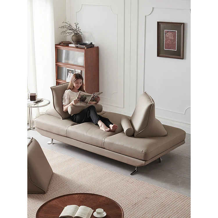 シンプルモダンソファー | パイン材・綿麻・スチール製 | 快適なリビング空間を演出するデザインソファー flsd-5180