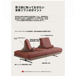 シンプルモダンソファー | パイン材・綿麻・スチール製 | 快適なリビング空間を演出するデザインソファー flsd-5180