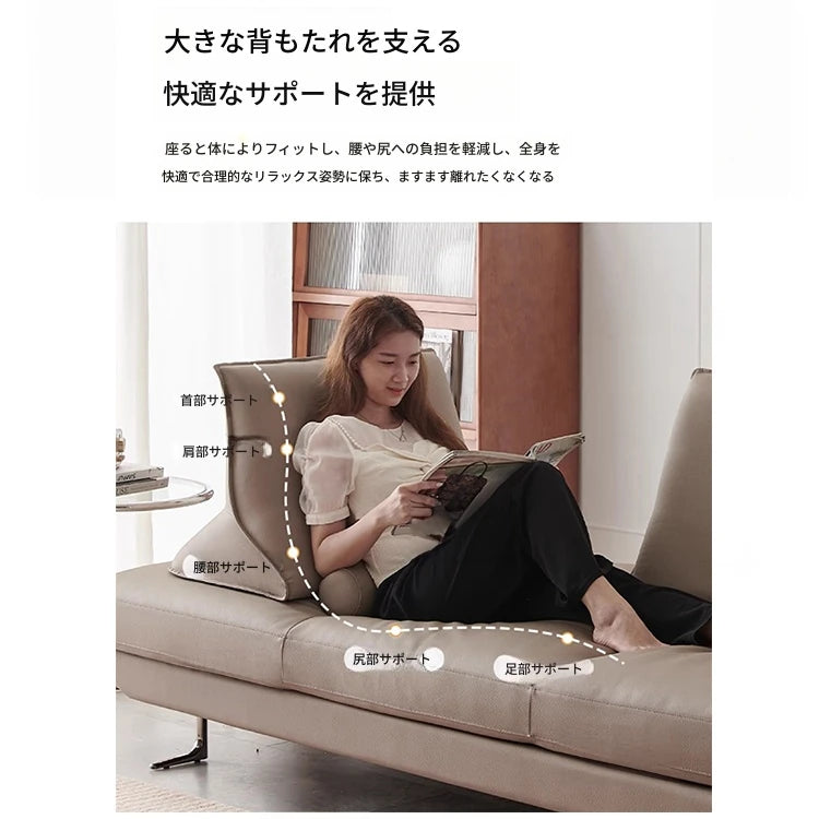 シンプルモダンソファー | パイン材・綿麻・スチール製 | 快適なリビング空間を演出するデザインソファー flsd-5180