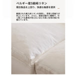 スタイリッシュなパイン製ソファー|綿麻とグースダウン・シリコンフィル使用で贅沢な座り心地【インテリア】 flsd-5181