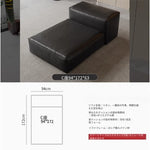 モダンデザイン本革ソファー|パイン・ダウン・合成皮革使用|スタイリッシュなリビング空間を演出! flsd-5182