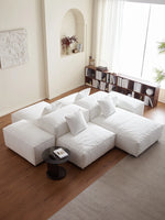 モダンデザイン本革ソファー|パイン・ダウン・合成皮革使用|スタイリッシュなリビング空間を演出! flsd-5182