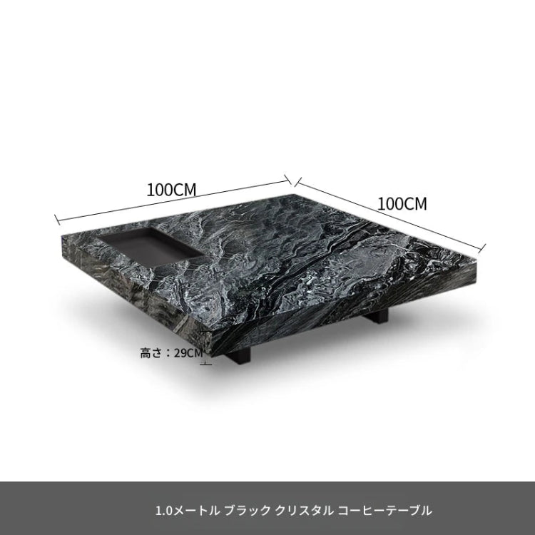 大理石とステンレスの洗練されたセンターテーブル - モダンインテリアに最適なデザイン flsd-5183