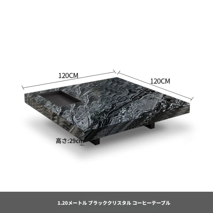 大理石とステンレスの洗練されたセンターテーブル - モダンインテリアに最適なデザイン flsd-5183