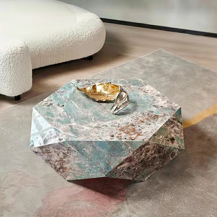 ユニークなデザインのセラミック無垢材センターテーブル | モダンインテリアに最適 flsd-5186