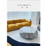 ユニークなデザインのセラミック無垢材センターテーブル | モダンインテリアに最適 flsd-5186