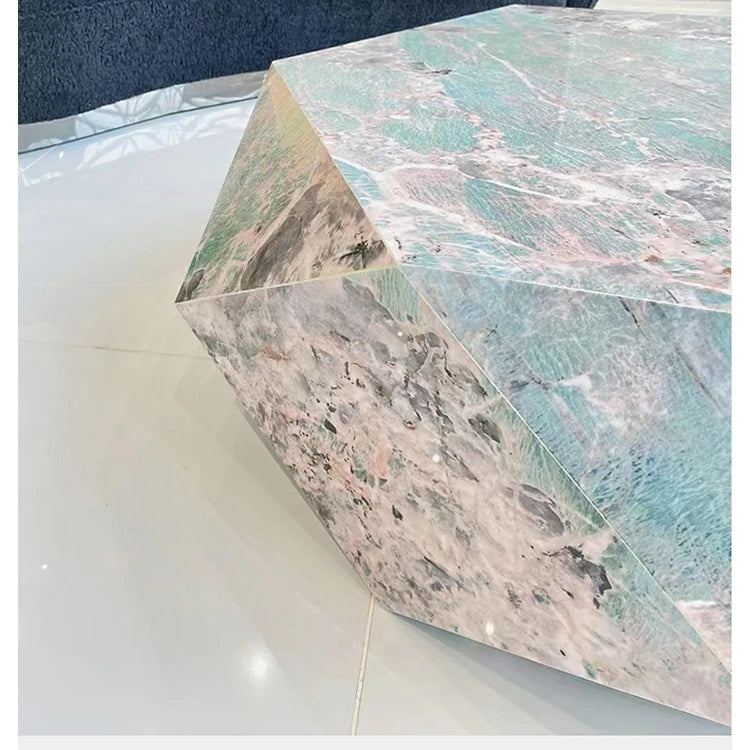 ユニークなデザインのセラミック無垢材センターテーブル | モダンインテリアに最適 flsd-5186