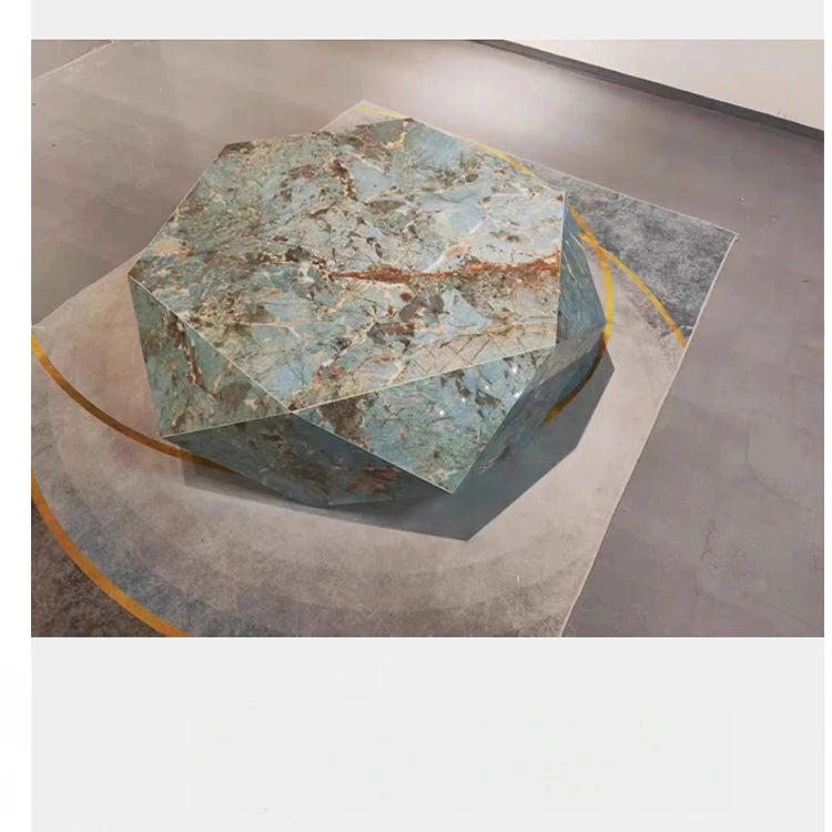 ユニークなデザインのセラミック無垢材センターテーブル | モダンインテリアに最適 flsd-5186