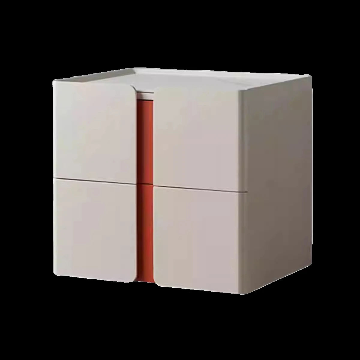 モダンデザイン ナイトテーブル 中密度繊維板 パイン セラミック仕上げ スタイリッシュ収納オプション flsd-5189