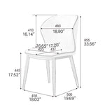 高品質PUレザー合成皮革チェア|快適&おしゃれなデザイン fmbs-015