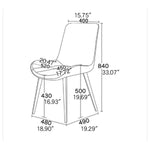 高品質PUレザー合成皮革チェア|快適&おしゃれなデザイン fmbs-015