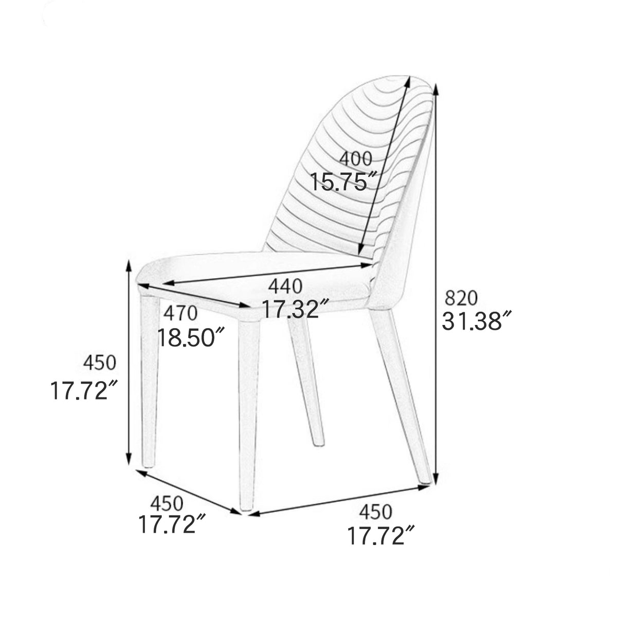 高品質PUレザー合成皮革チェア|快適&おしゃれなデザイン fmbs-015