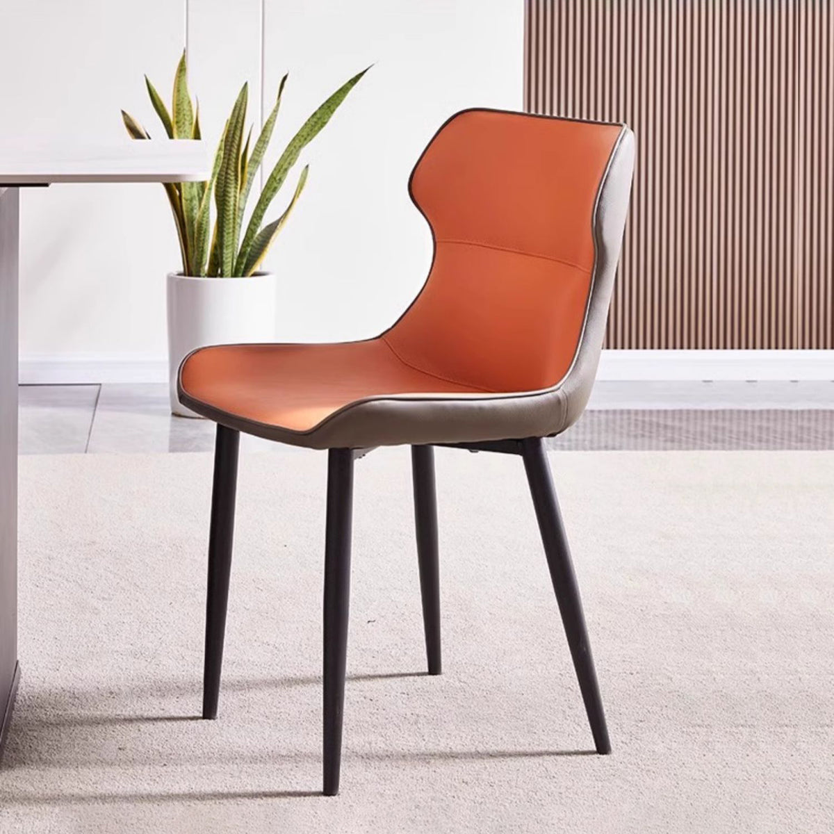 高品質PUレザー合成皮革チェア|快適&おしゃれなデザイン fmbs-015