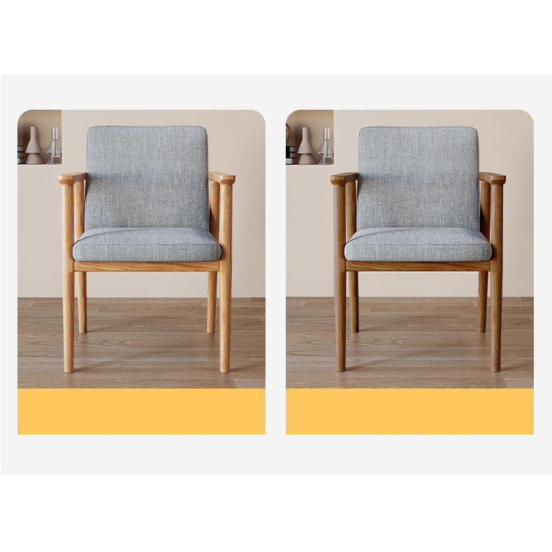 アッシュ材使用の高品質多層板チェア - 快適な合成皮革シート付き fmbs-018