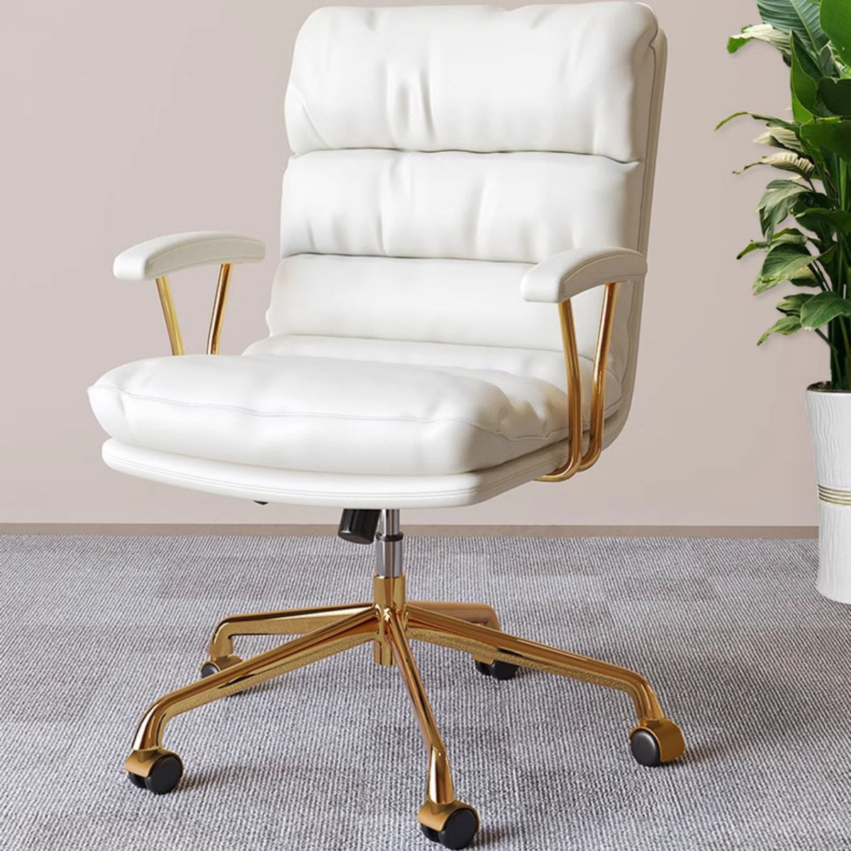 「高級感漂う合成皮革チェア – シリコンフィル&多層板使用 最高級PUレザー」 fmbs-019