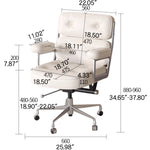 「高級感漂う合成皮革チェア – シリコンフィル&多層板使用 最高級PUレザー」 fmbs-019