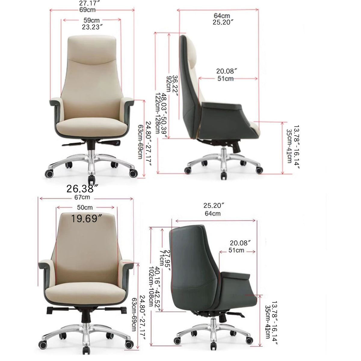 「高級感漂う合成皮革チェア – シリコンフィル&多層板使用 最高級PUレザー」 fmbs-019