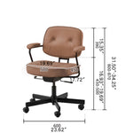 「高級感漂う合成皮革チェア – シリコンフィル&多層板使用 最高級PUレザー」 fmbs-019