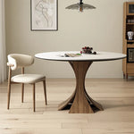 テーブル ホワイト ブラック セラミック 無垢材 多層板 fmc-3758