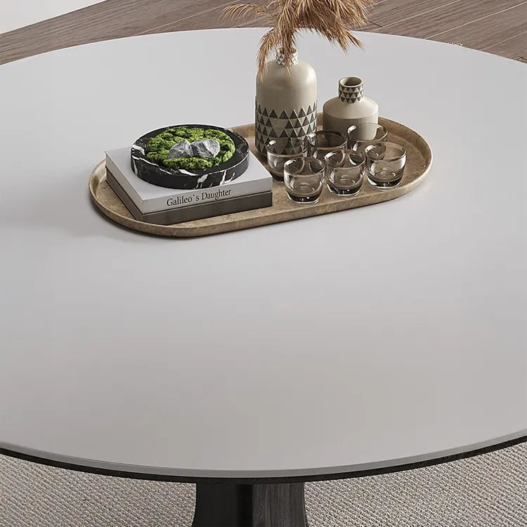 テーブル ホワイト ブラック セラミック 無垢材 多層板 fmc-3758