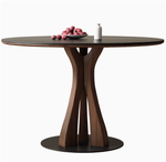 テーブル ホワイト ブラック カラー1 セラミック 無垢材 多層板 fmc-3759