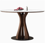 テーブル ホワイト ブラック カラー1 セラミック 無垢材 多層板 fmc-3759