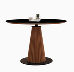 テーブル ホワイト ブラック セラミック 無垢材 多層板 fmc-3760