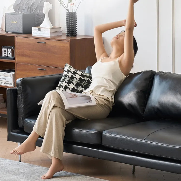 ソファー ブラック パイン 合皮 fmdgz-3709