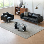 ソファー ブラック パイン 合皮 fmdgz-3709