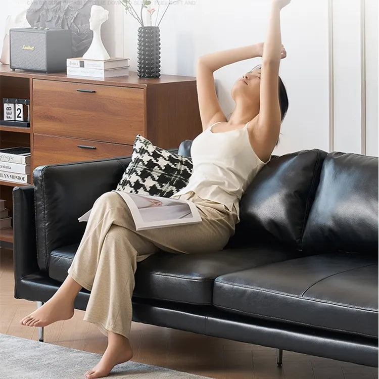 ソファー ブラック パイン 合皮 fmdgz-3709