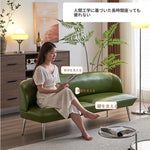 ソファー グリーン ブラック イエロー 無垢材 合皮 fmdgz-3711