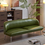 ソファー グリーン ブラック イエロー 無垢材 合皮 fmdgz-3711