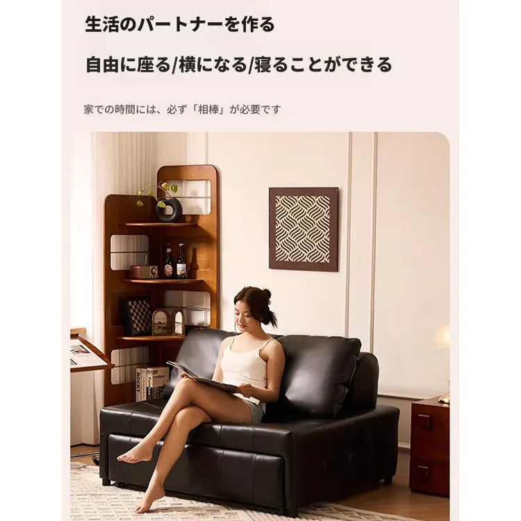 ソファー ブラック 無垢材 シリコンフィル 合皮 fmdgz-3712