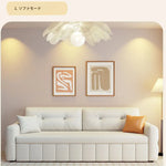 ソファー ベージュ ブラック グレー グリーン オレンジ 無垢材 シリコンフィル 合皮 fmdgz-3714