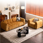 ソファー イエロー ブラック グリーン ブルー パイン シリコンフィル シェニール fmdgz-3715