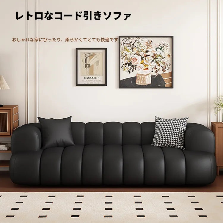 ソファー ブラック ベージュ グレー オレンジ グリーン パイン シリコンフィル 合皮 fmdgz-3716