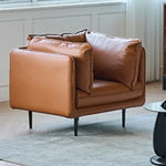 ソファー ライトブラウン ブラック パイン シリコンフィル 本革 合皮 fmdgz-3718