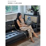 ソファー ブラック パイン 合皮 fmdgz-3720