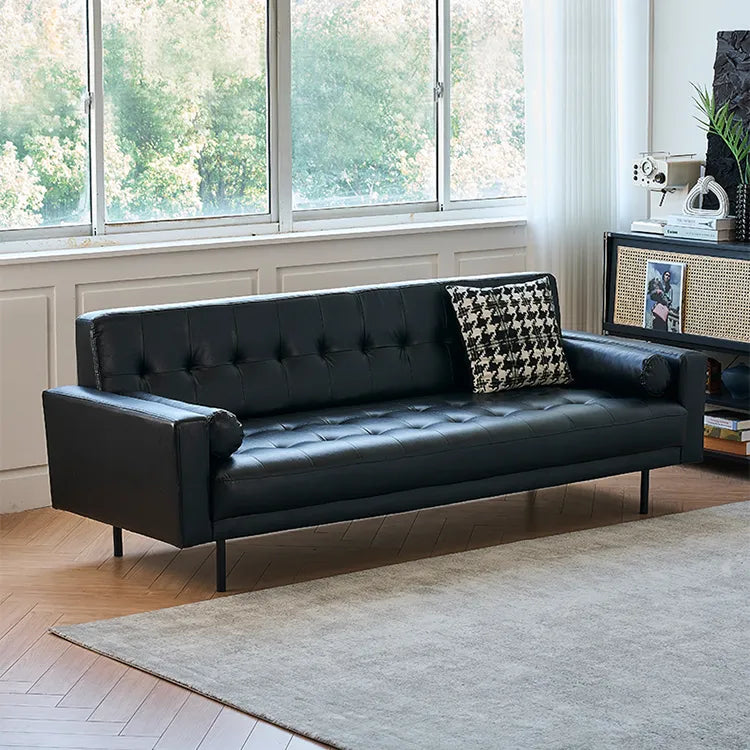 ソファー ブラック パイン 合皮 fmdgz-3720