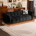 ソファー イエロー ブラック グリーン ブルー パイン シェニール fmdgz-3724