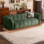 ソファー イエロー ブラック グリーン ブルー パイン シェニール fmdgz-3724