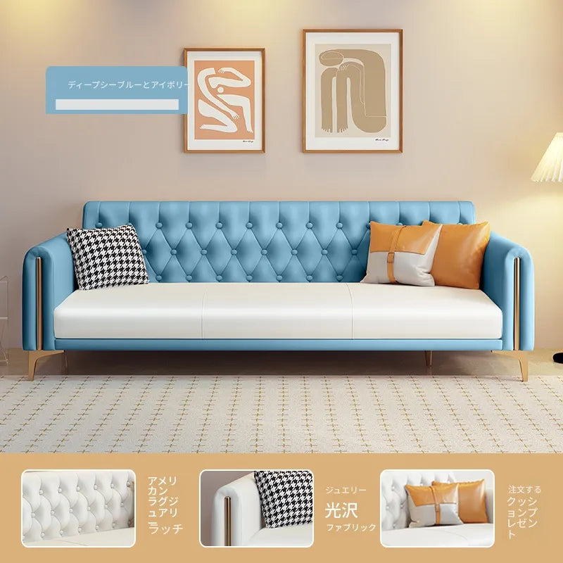 ソファー ベージュ オレンジ ライトブルー ブルー グレー カラー1 カラー2 カラー3 カラー4 カラー5 カラー6 カラー7 カラー8 パイン 合皮 fmdgz-3725