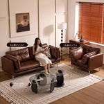 ソファー ダークブラウン ブラック ライトブラウン グリーン 無垢材 シリコンフィル 合皮 fmdgz-3727