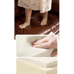 ソファー ダークブラウン ブラック ライトブラウン グリーン 無垢材 シリコンフィル 合皮 fmdgz-3727