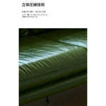 ソファー グリーン ライトブラウン 無垢材 シリコンフィル 合皮 fmdgz-3728