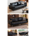 ソファー ブラック グリーン ダークブラウン ライトブラウン パイン シリコンフィル 合皮 fmdgz-3730