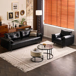 ソファー ブラック グリーン ダークブラウン ライトブラウン パイン シリコンフィル 合皮 fmdgz-3730