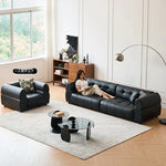 ソファー ブラック 無垢材 合皮 fmdgz-3733