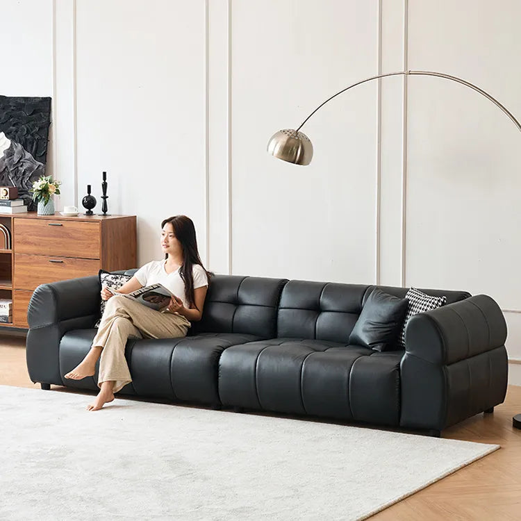 ソファー ブラック 無垢材 合皮 fmdgz-3733